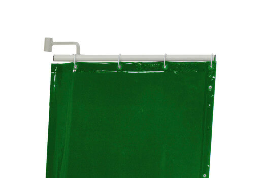 30 01 34 0816 omnium swivel arm 80 cm cepro green transparent curtain detail